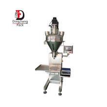 Semi Automatic Dry Powder Filling Machine Cocoa Dentifrice Clean Colour Powder Augar Filler Machinery